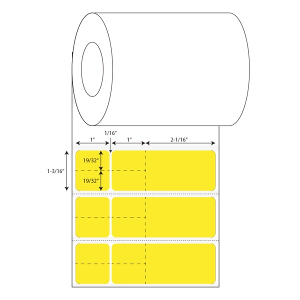 Misys / Sunquest - Multi Set Label MSL - Perf-Cut 1 3 x 4 3, PK8